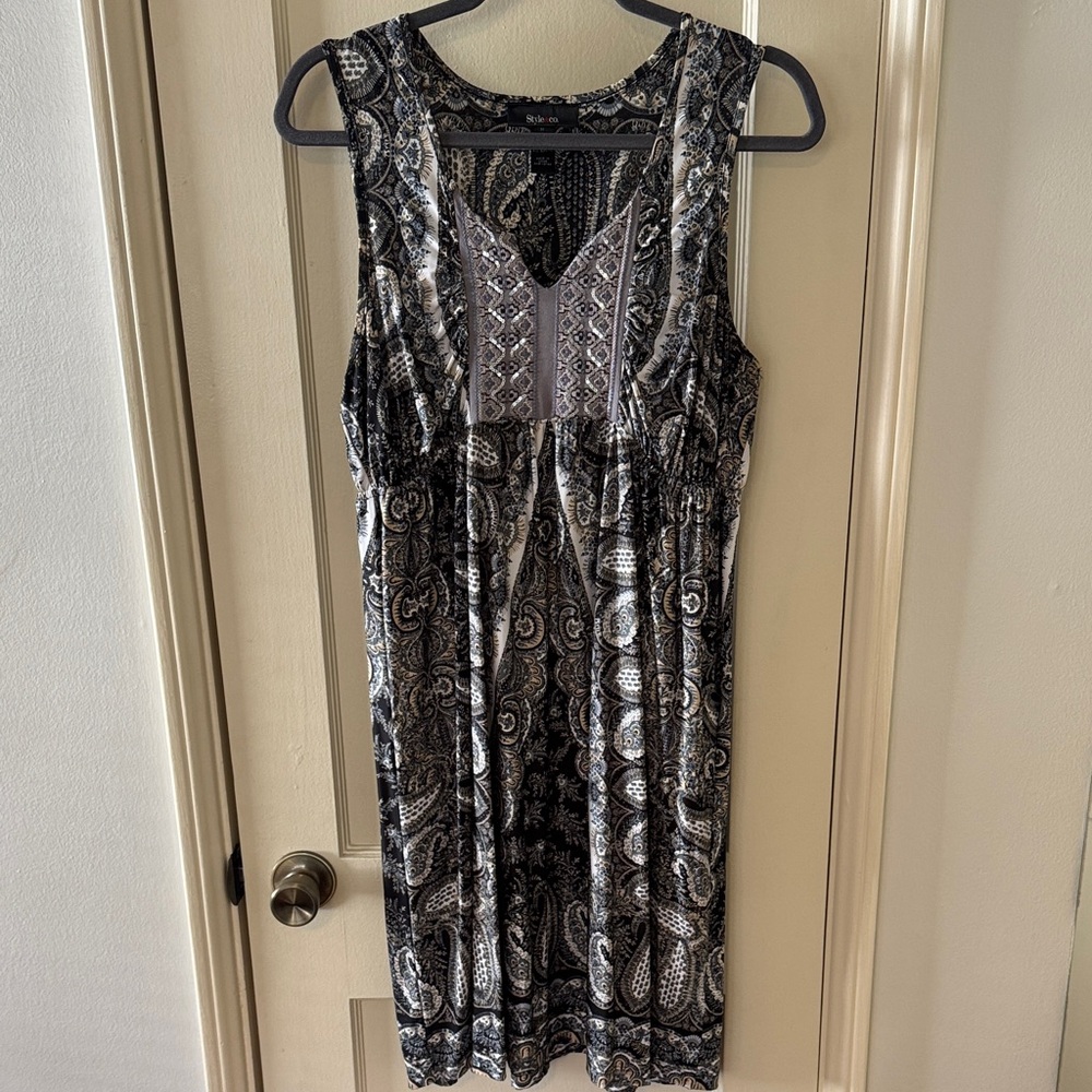 Style & Co. Sleeveless Dress